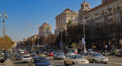Платный въезд в центр Киева предлагают в столичном ГУ МВД