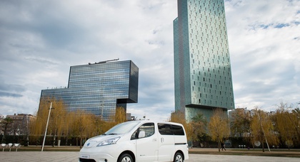 Nissan увеличил запас хода электрофургона e-NV200