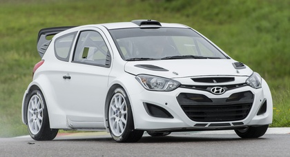 Hyundai уже тестирует i20 WRC