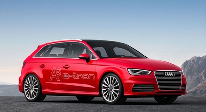Audi A3 стал гибридом E-tron