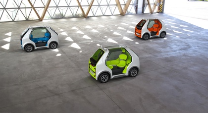 Renault EZ-POD: миниатюрный автономный роботизированный электромобиль  