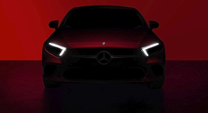 Mercedes-Benz показал тизер CLS за неделю до премьеры