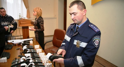 ГАИ распространила мобильные терминалы оплаты штрафов по всей Украине