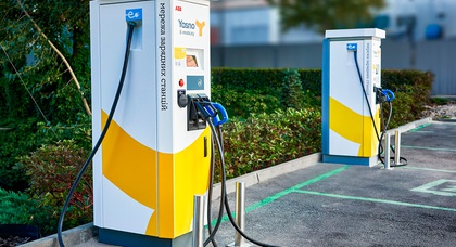 YASNO установила 8 зарядных станций для электромобилей на АЗС Shell
