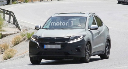 Обновленный Honda HR-V для Европы впервые замечен на тестах