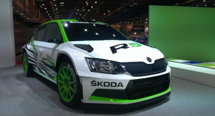 Škoda представила раллийную версию новой Fabia