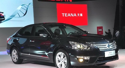 Новая Nissan Teana показана китайцам