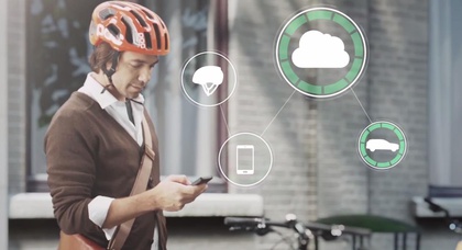 Volvo будет защищать велосипедистов от машин «умным» шлемом