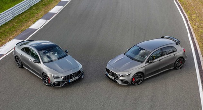 Mercedes-AMG представил топовые версии хэтчбека A-Class и седана CLA 
