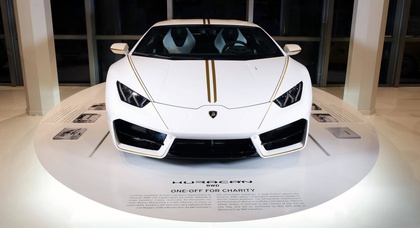 Lamborghini Huracan Папы Римского разыграют в лотерею