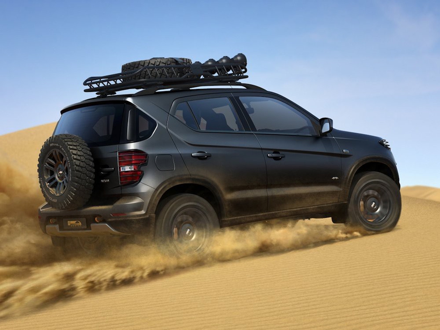 Chevrolet Niva concept rear