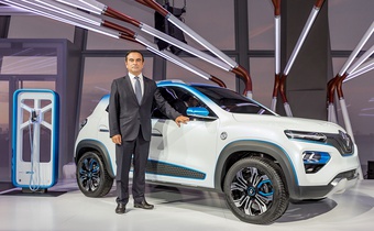 Париж 2018: представлен бюджетный электромобиль Renault K-ZE