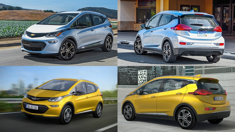 Chevrolet Bolt и Opel Ampera-e Chevrolet Bolt и Opel Ampera-e