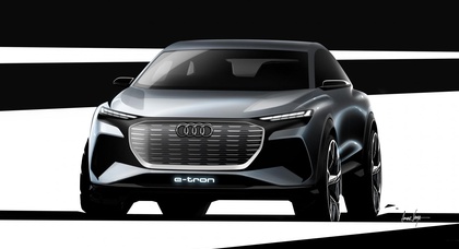 Audi анонсировала новый электрический кроссовер Q4 e-tron 