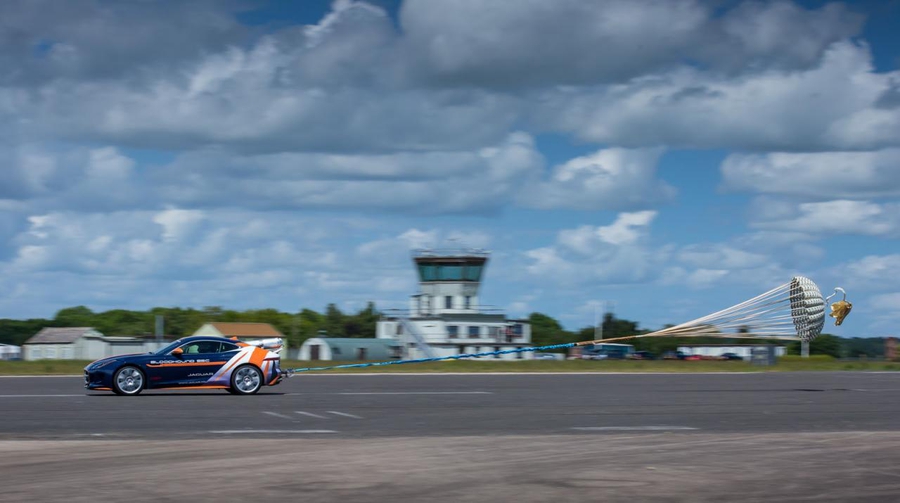 Jaguar Parashute Test