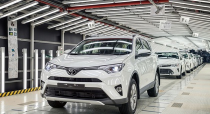 Кроссовер Toyota RAV4 начали выпускать в Санкт-Петербурге