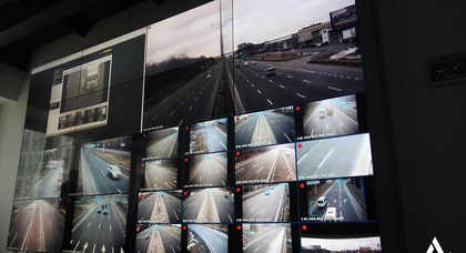На трассе Киев - Борисполь заработала система управления дорожным движением