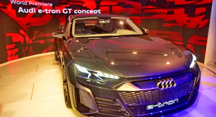 Audi представила в Лос-Анджелесе конкурента Tesla Model S