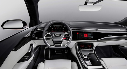  Концепт версию Audi Q8 подсаживают на Android