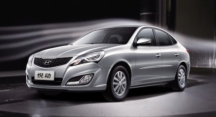 Китайцы создали электромобиль на базе Hyundai Elantra четвертого поколения