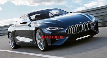 Прототип BMW 8 Series дебютирует на конкурсе элегантности