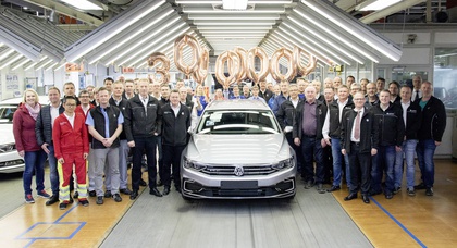 Volkswagen выпустил 30-миллионный Passat 