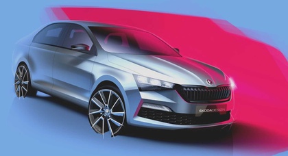Раскрыт дизайн нового Škoda Rapid  