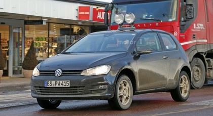Volkswagen спрятал вседорожный Polo в кузов трёхдверного Golf 