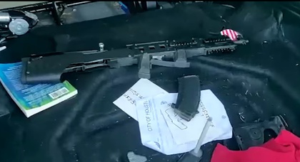 «Биток» из США приехал в Украину с винтовкой и патронами в багажнике
