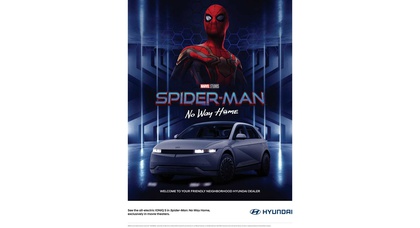 Hyundai Ioniq 5 снялся в новом фильме про «Человека-паука». Видео