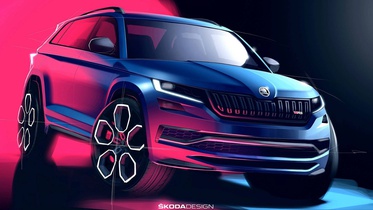 Škoda раскрыла дизайн «заряженного» Kodiaq RS