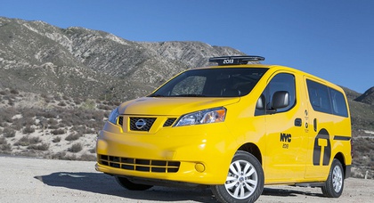 Минивэны Nissan стали официальными такси Нью-Йорка