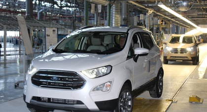 Кроссоверы Ford EcoSport начали выпускать в Румынии 