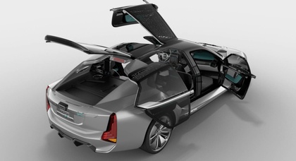 Асимметричный электросуперкар – совместная работа Qoros и Koenigsegg