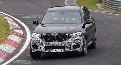 Прототип BMW X3 M уже тестируют на Нюрбургринге