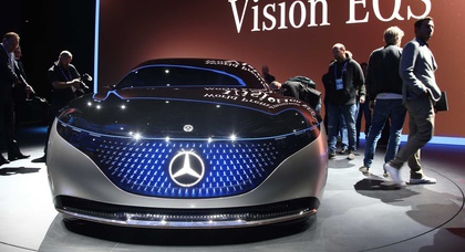 Mercedes-Benz показал будущий представительский седан 