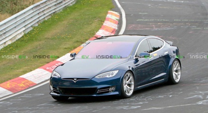 Появилась новая информация о «заряженной» версии Tesla Model S 
