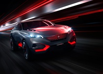 Peugeot показала 499-сильный кроссовер Quartz