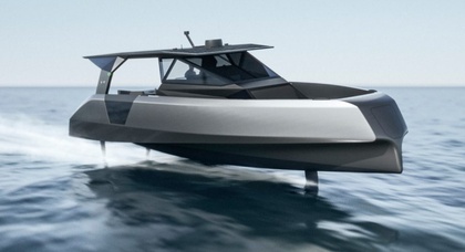 BMW и Tyde представили роскошную электрическую яхту "The Open"