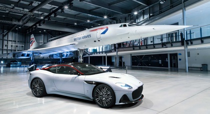 Специальную версию Aston Martin DBS Superleggera посвятили «Конкорду»