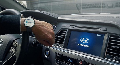 Автомобили Hyundai научились заводиться от смарт-часов (видео)