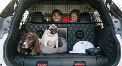 Nissan приспособил X-Trail для путешествий с собаками (видео)