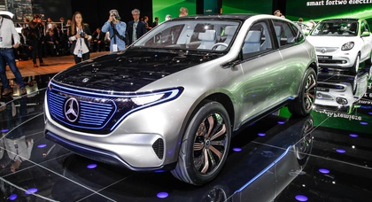 Mercedes-Benz представил первый электромобиль суббренда EQ