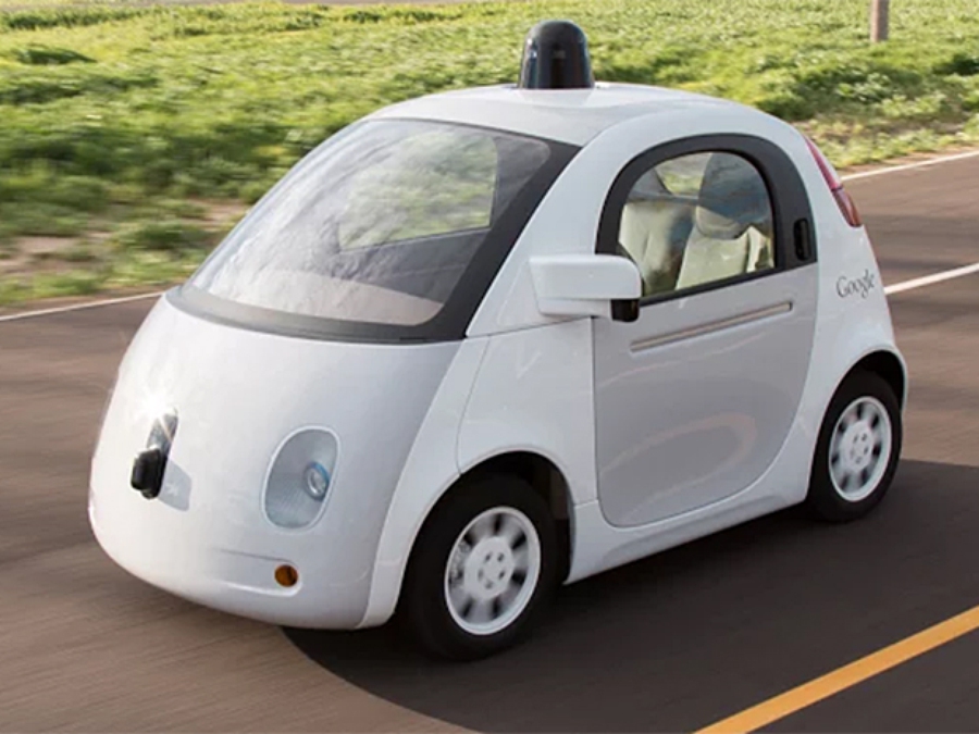 Прототип самоуправляемого электромобиля Google