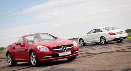 Mercedes представил в Украине новые CLS и SLK
