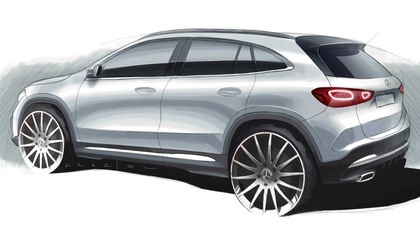 Mercedes-Benz раскрыл дизайн нового GLA 