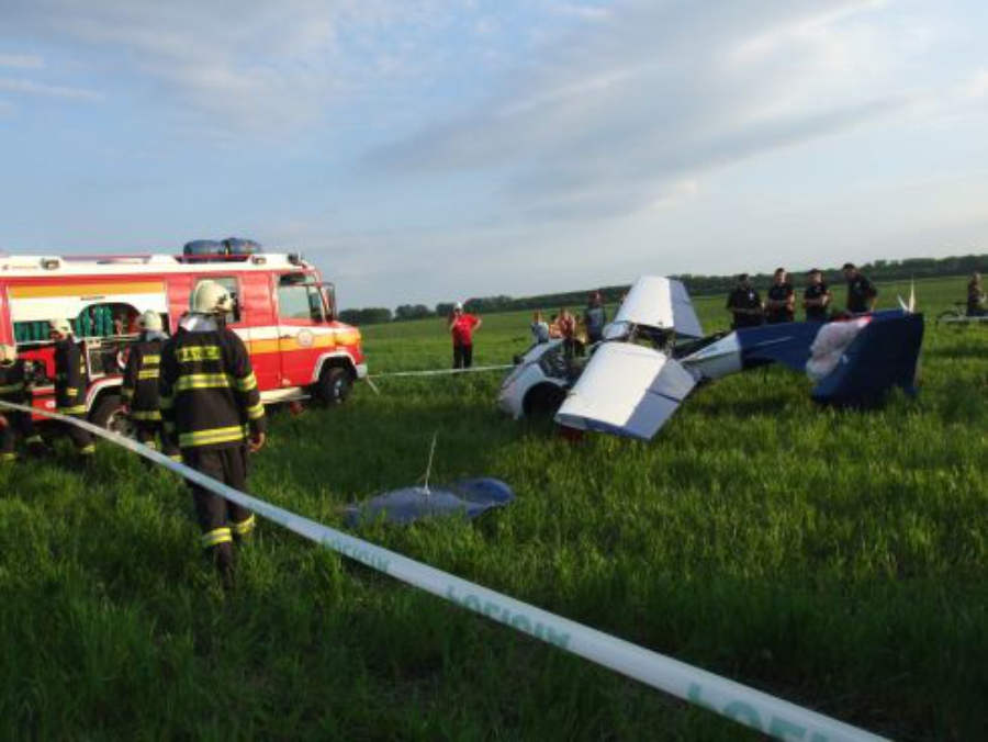 Aeromobil 3.0 Crash