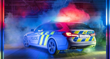 Чешская полиция будет ловить преступников на BMW 540i xDrive Touring