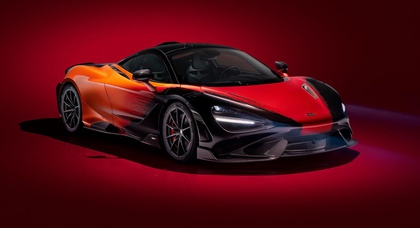 Суперкар McLaren 765LT удивил окраской кузова