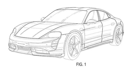 Porsche готовит кросс-версию электрического седана Taycan